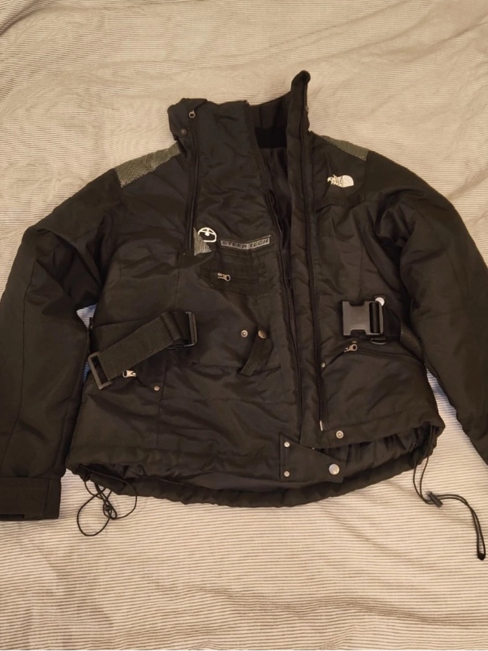 The North Face Black steep tech Jacket